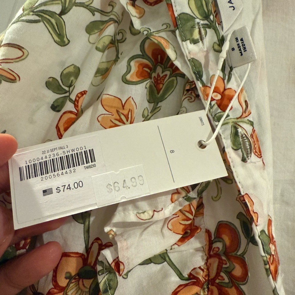 Floral Ruffle Kids Dress - Picture 3 of 3